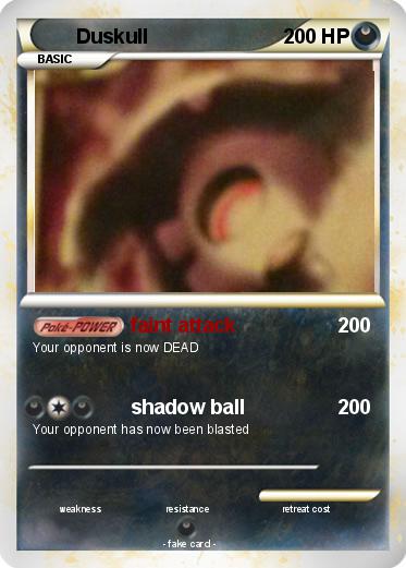 Pokemon Duskull