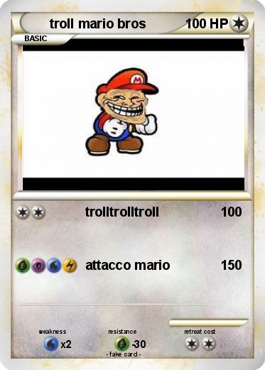 Pokemon troll mario bros