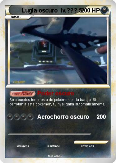 Pokemon Lugia oscuro  lv.??? 5