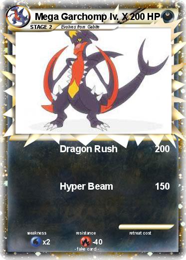 Pokemon Mega Garchomp lv. X