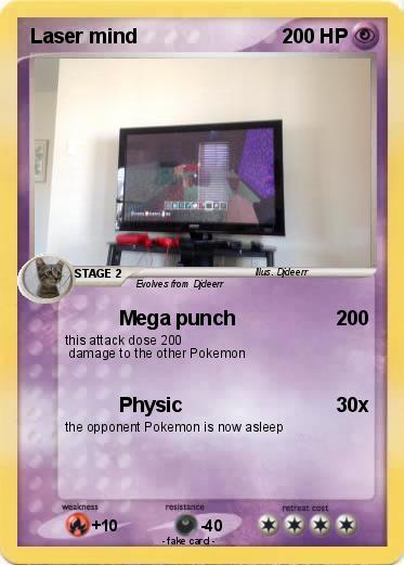 Pokemon Laser mind