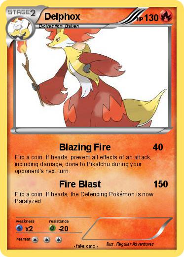 Pokemon Delphox