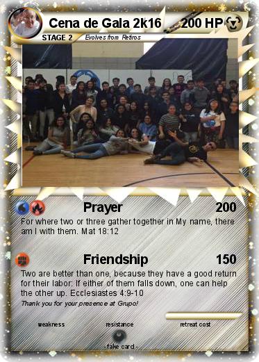 Pokemon Cena de Gala 2k16