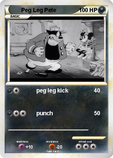 Pokemon Peg Leg Pete