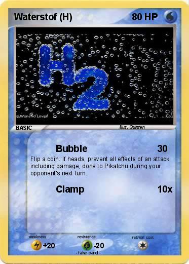 Pokemon Waterstof (H)