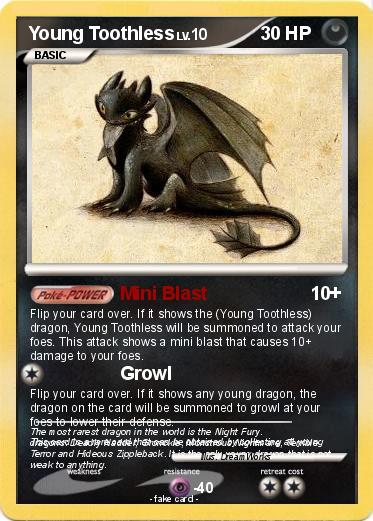 Pokemon Young Toothless