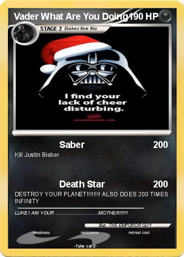 Pokemon Vader What Are You Doing