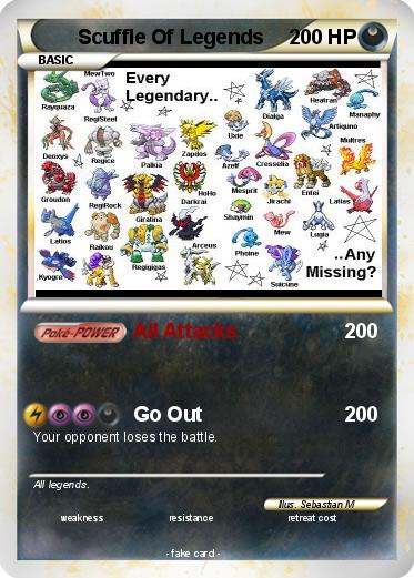 Pokemon Scuffle Of Legends