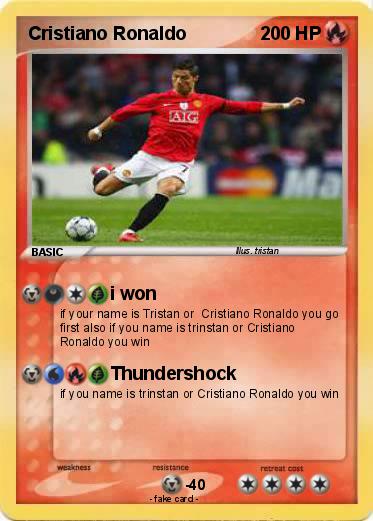 Pokemon Cristiano Ronaldo