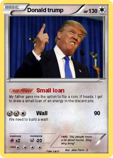 Pokemon Donald trump