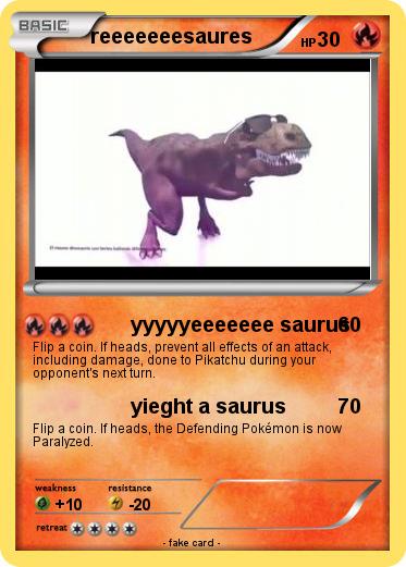 Pokemon reeeeeeesaures