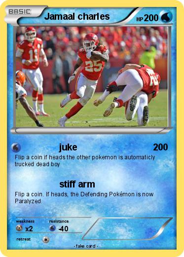 Pokemon Jamaal charles