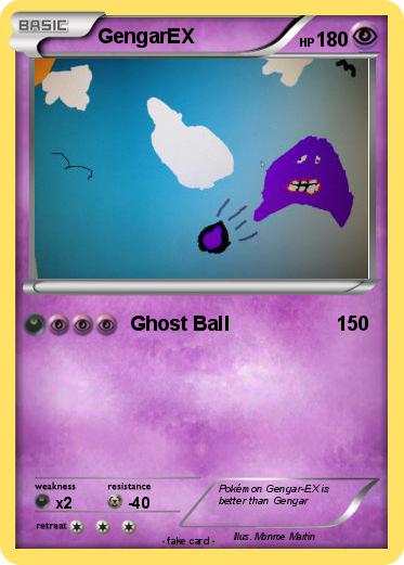 Pokemon GengarEX