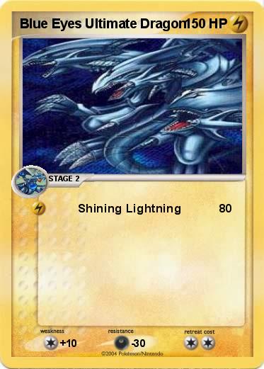 Pokemon Blue Eyes Ultimate Dragon