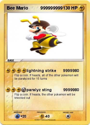 Pokemon Bee Mario          999999999