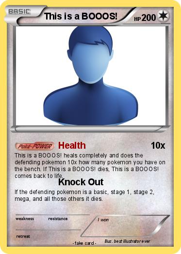 Pokemon This is a BOOOS!