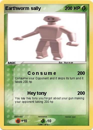 Pokemon Earthworm sally