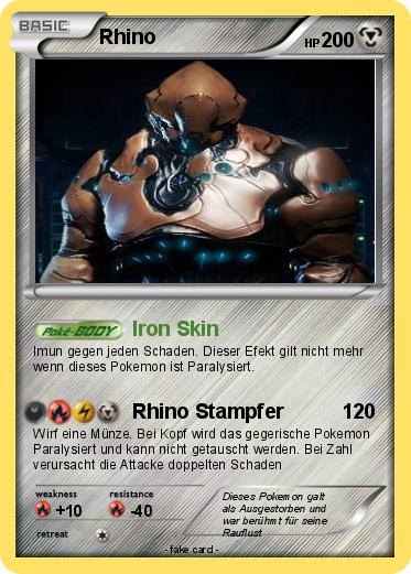 Pokemon Rhino