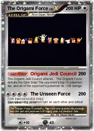 Pokemon The Origami Force