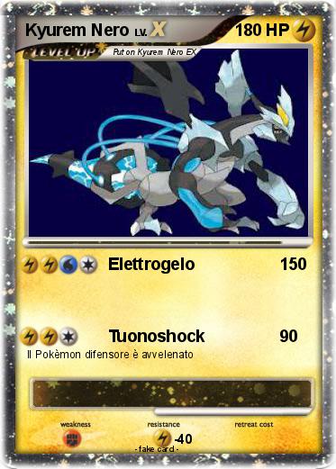 Pokemon Kyurem Nero