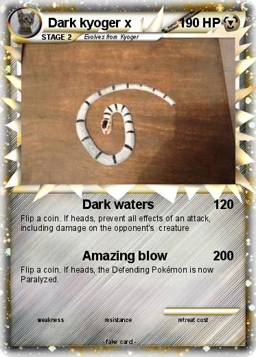 Pokemon Dark kyoger x