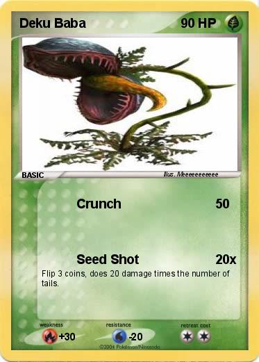 Pokemon Deku Baba