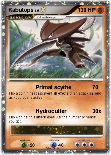 Pokemon Kabutops