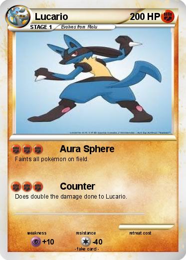 Pokemon Lucario