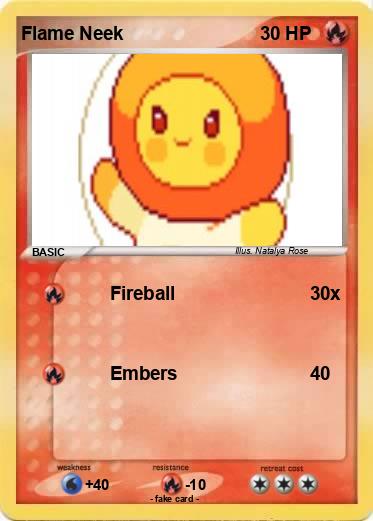 Pokemon Flame Neek