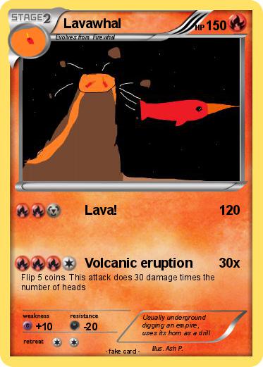 Pokemon Lavawhal