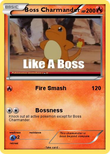 Pokemon Boss Charmander