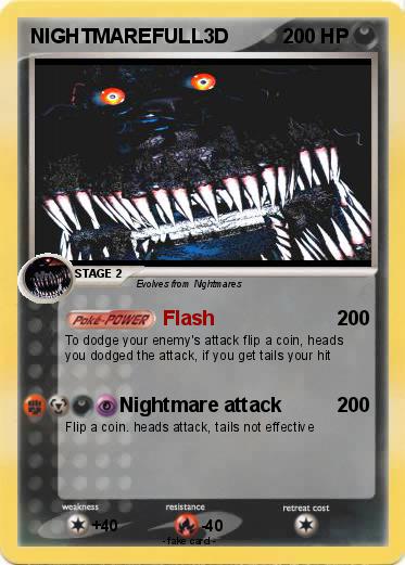 Pokemon NIGHTMAREFULL3D