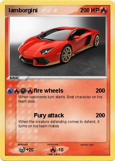Pokemon lamborgini