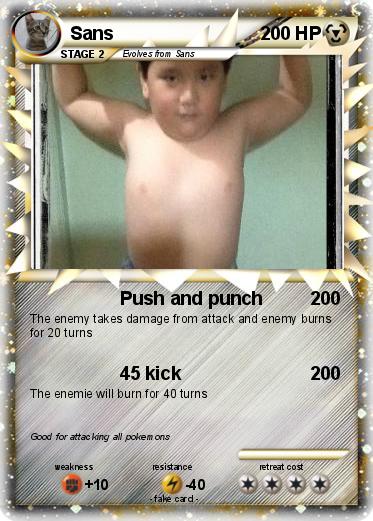 Pokemon Sans