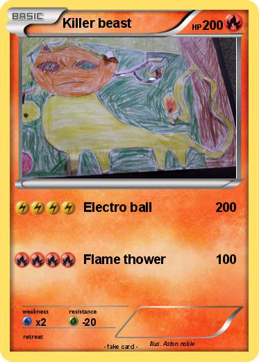 Pokemon Killer beast