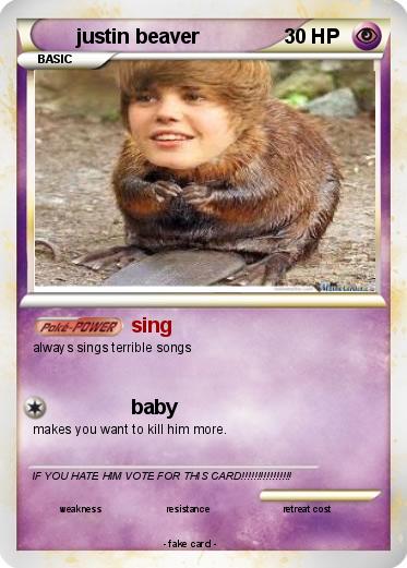 Pokemon justin beaver