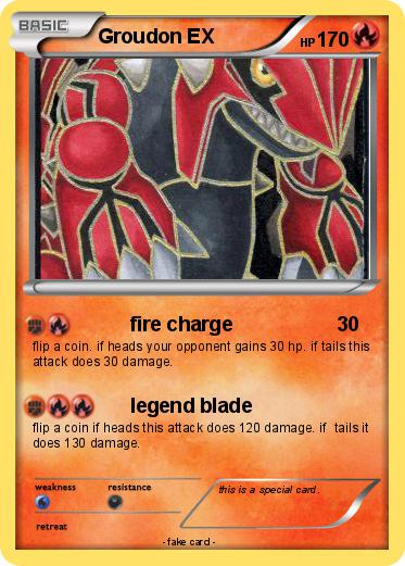 Pokemon Groudon EX