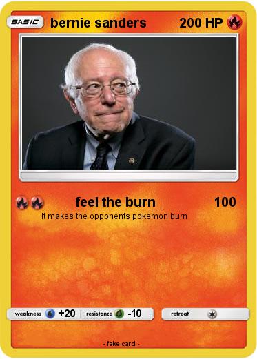 Pokemon bernie sanders