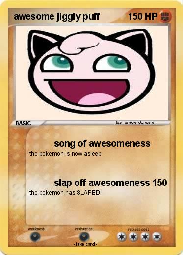 Pokemon awesome jiggly puff