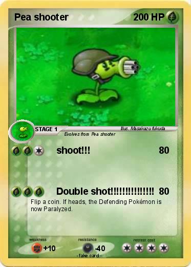 Pokemon Pea shooter