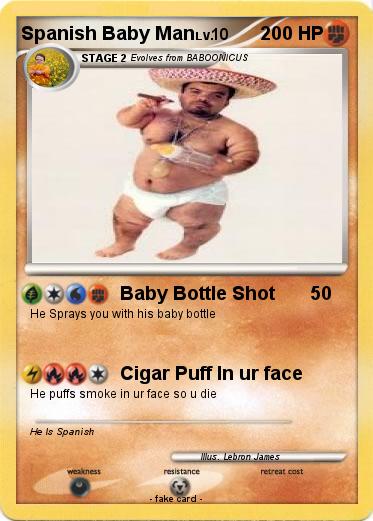 Pokemon Spanish Baby Man