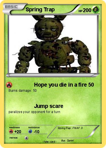 Pokemon Spring Trap