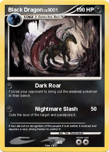 Pokemon Black Dragon
