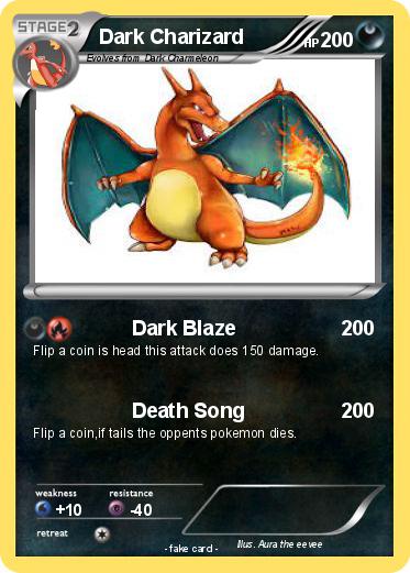 Pokemon Dark Charizard