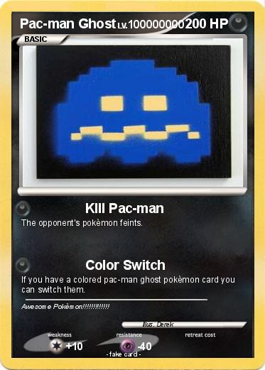 Pokemon Pac-man Ghost
