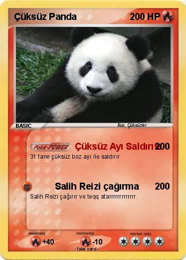 Pokemon Çüksüz Panda
