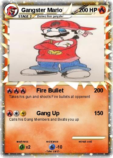 Pokemon Gangster Mario
