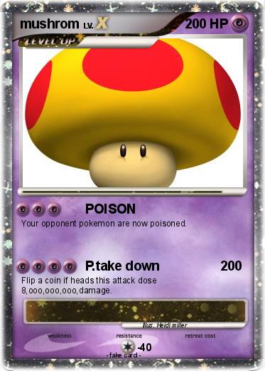 Pokemon mushrom
