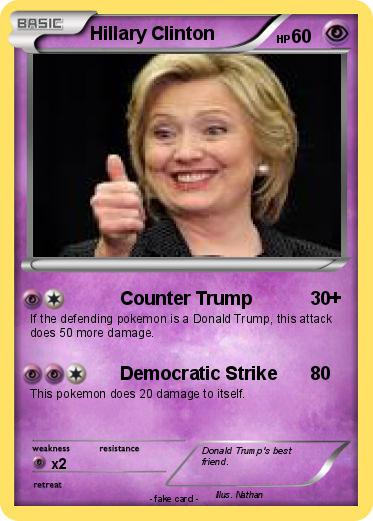 Pokemon Hillary Clinton