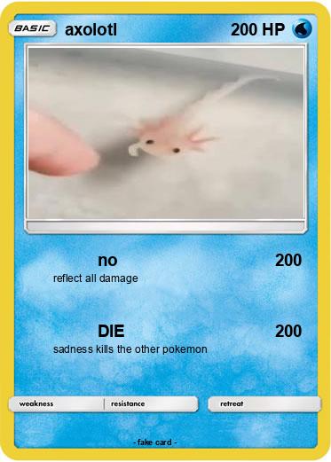 Pokemon axolotl